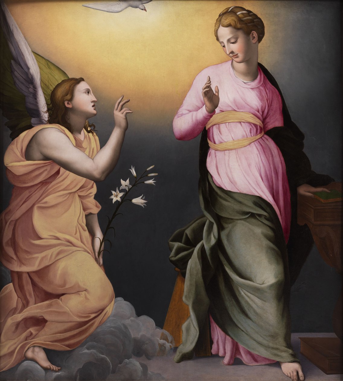 Die Verkündigung von Agnolo Bronzino
