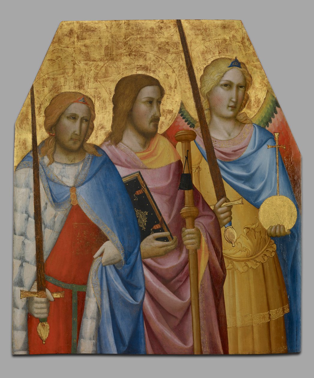 Heilige Julian, James und Michael von Agnolo Gaddi