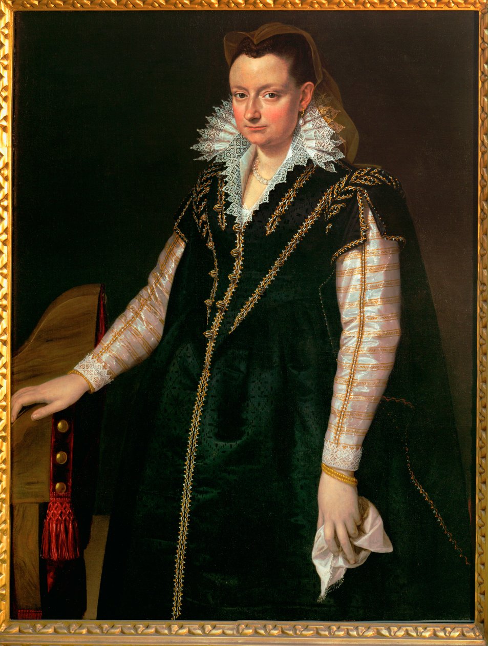 Eleonora von Toledo, Ehefrau von Cosimo I Medici von Agnolo di Cosimo Bronzino