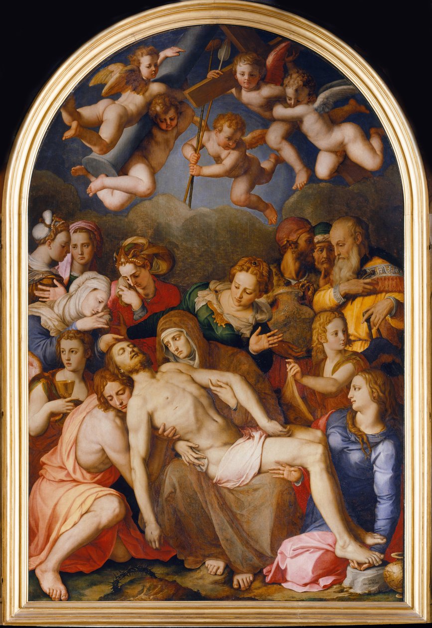 Die Kreuzabnahme von Agnolo Bronzino