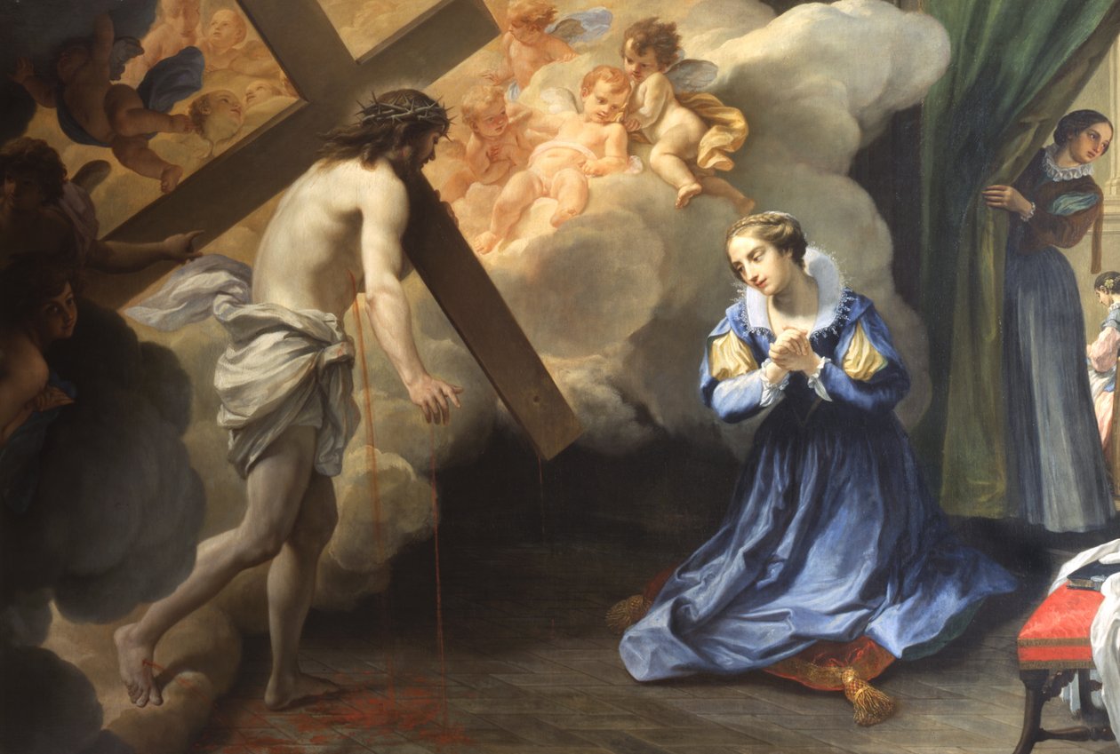 Ekstase der Heiligen Caterina de Paoli von Agostino Masucci