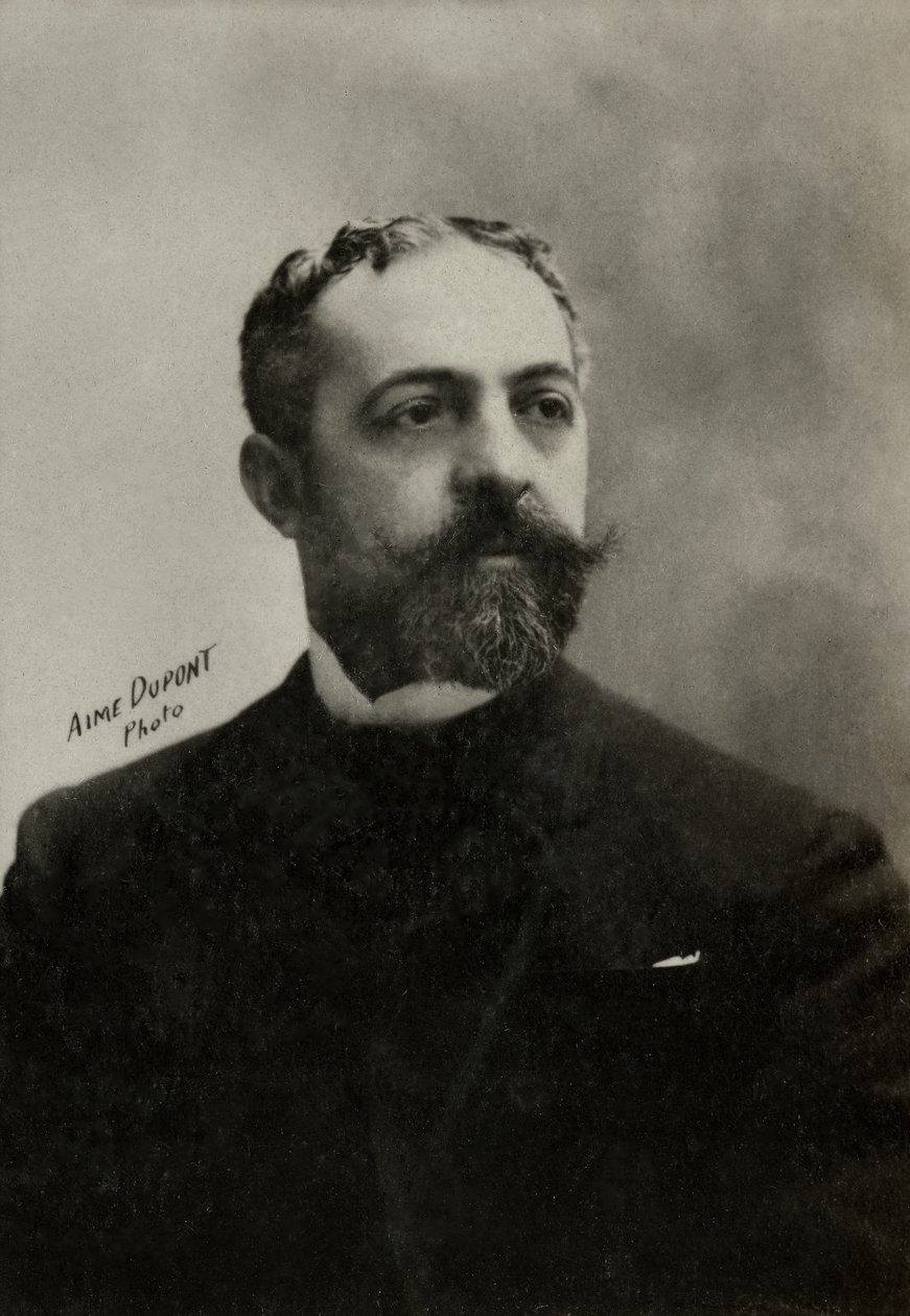 Porträt des französischen Malers Theobald Chartran von Aime Dupont