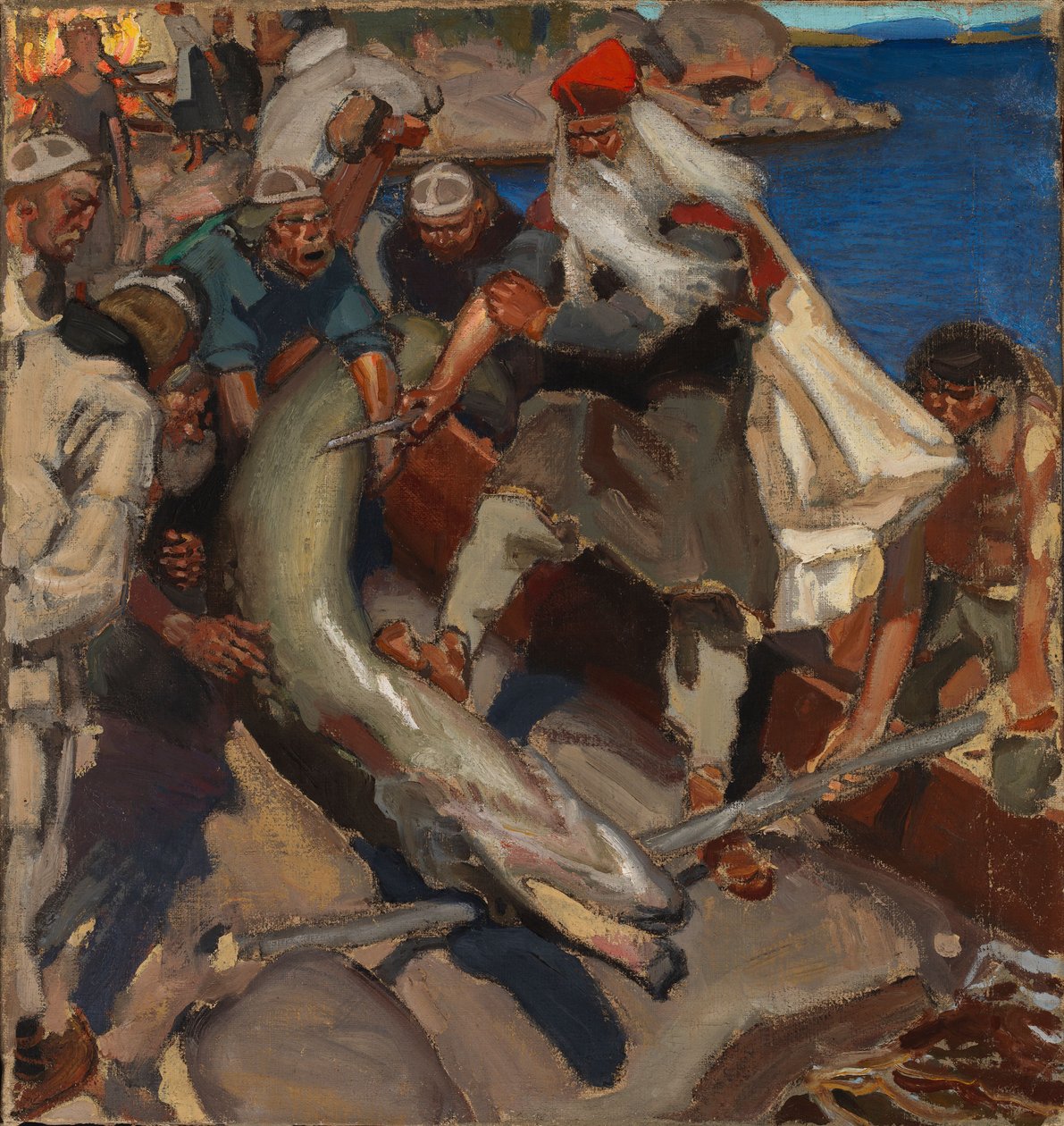 Der Riesenhecht von Akseli Gallen-Kallela