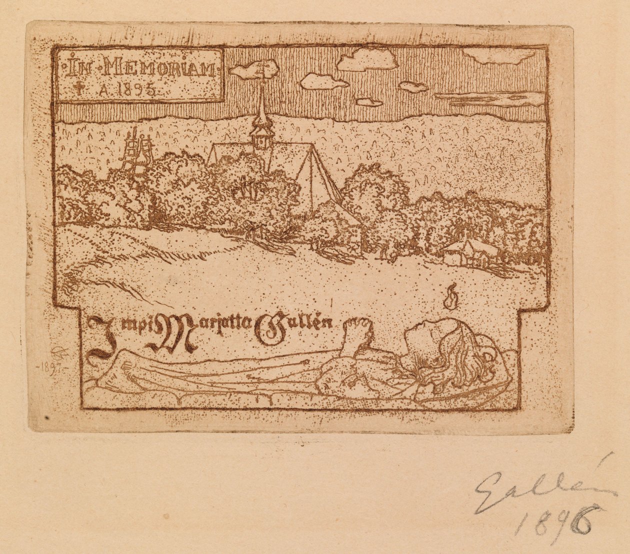 Ohne Titel von Akseli Gallen-Kallela