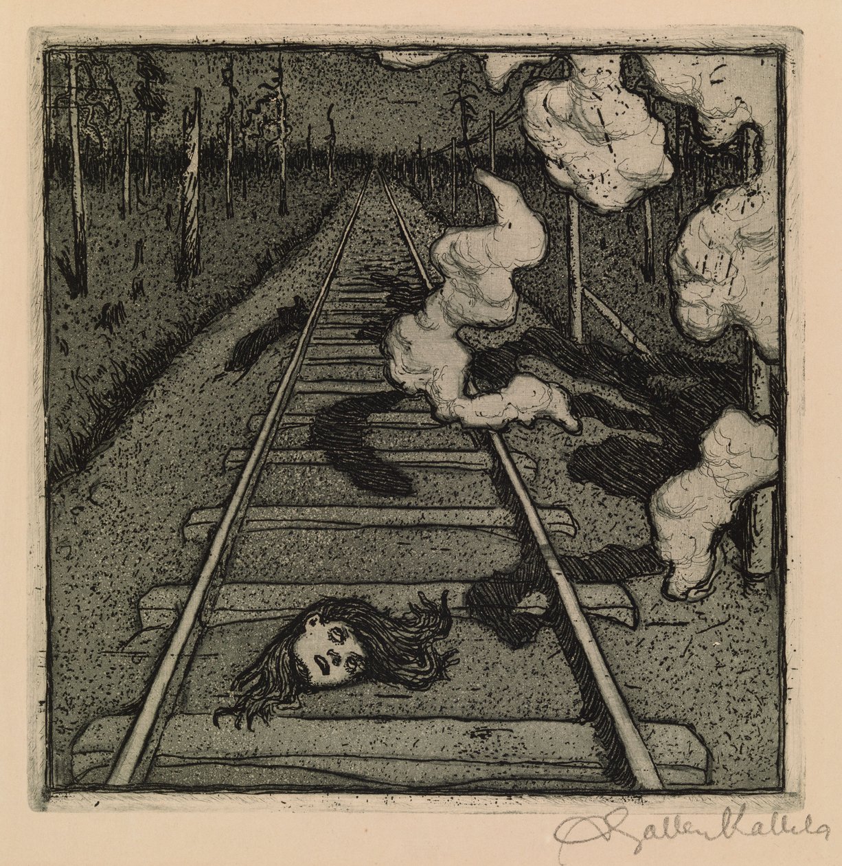 Ohne Titel von Akseli Gallen-Kallela