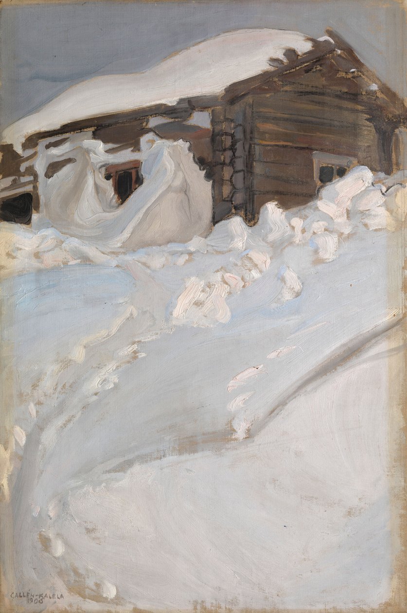 Winterlandschaft von Akseli Gallen-Kallela
