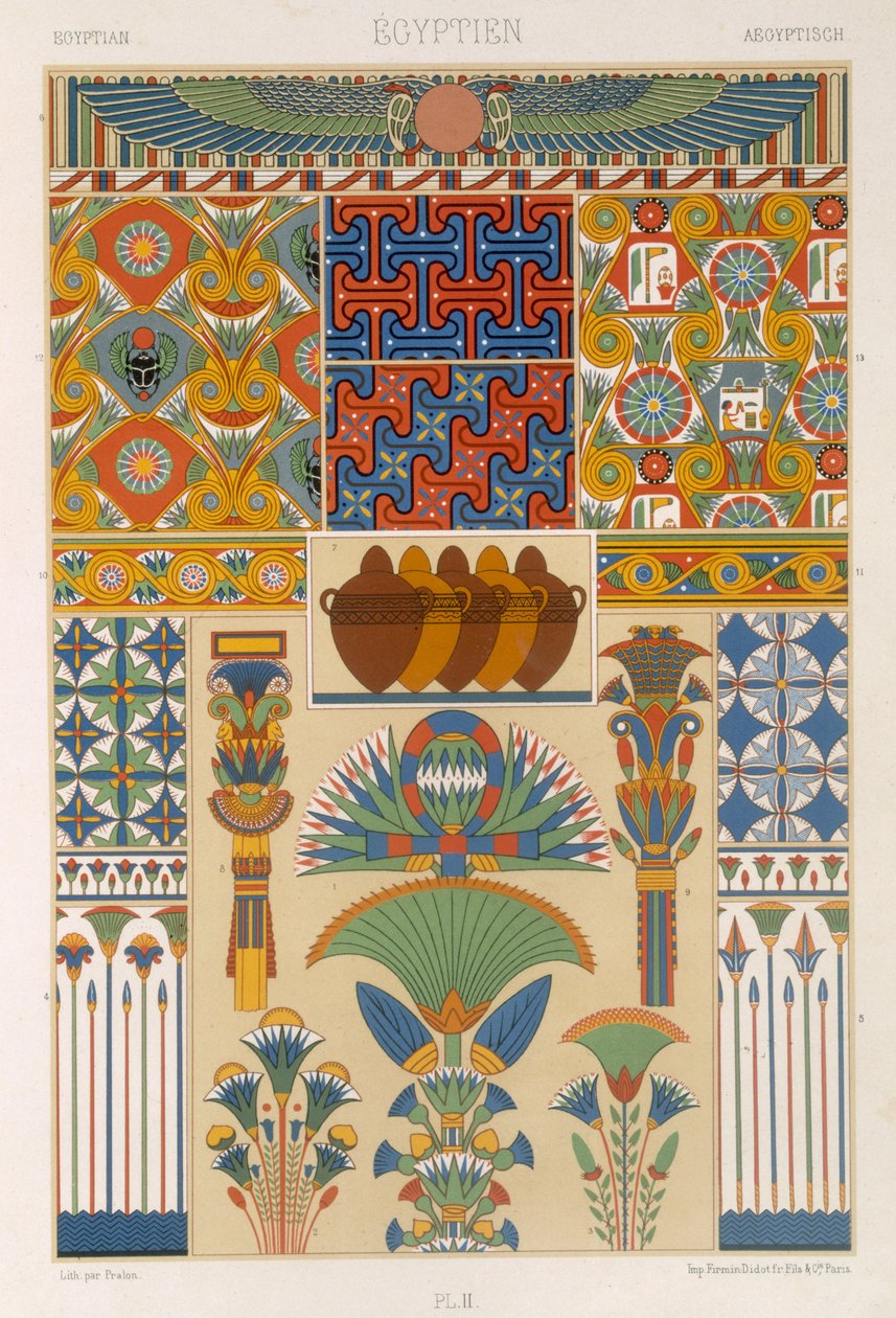 Ägyptischer Stil, Tafel II aus 