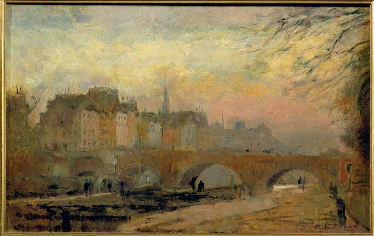 Quai de Paris von Albert-Charles Lebourg
