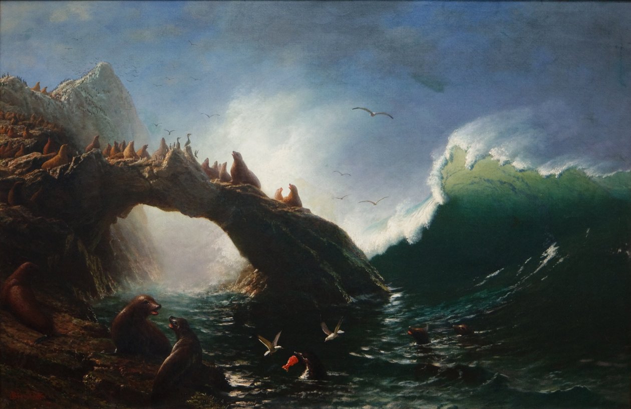 Farallon-Insel von Albert Bierstadt