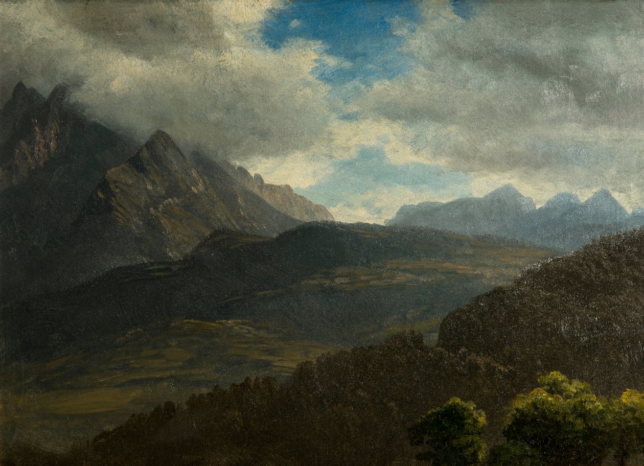 In den Rocky Mountains von Albert Bierstadt