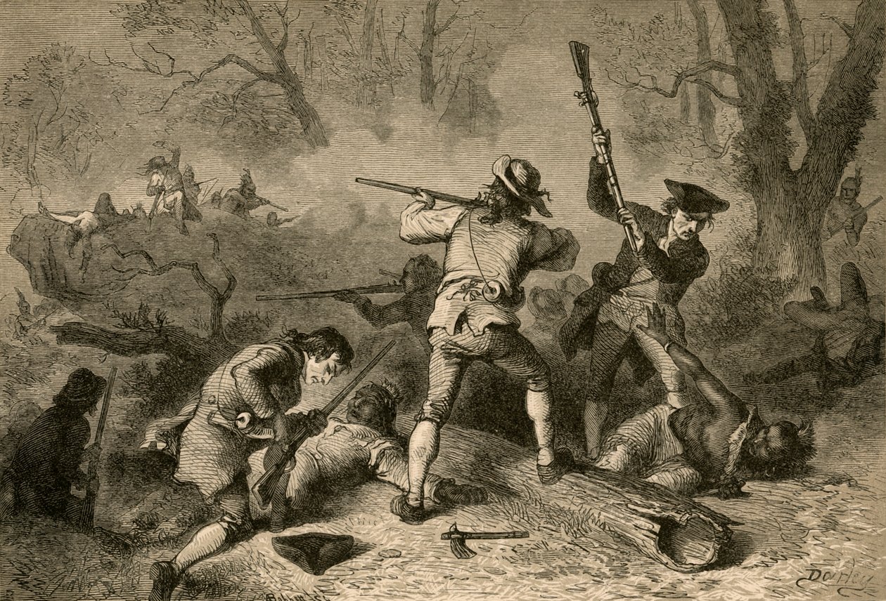 Konflikt mit den Indianern an den südwestlichen Grenzen, 1877 von Albert Bobbett