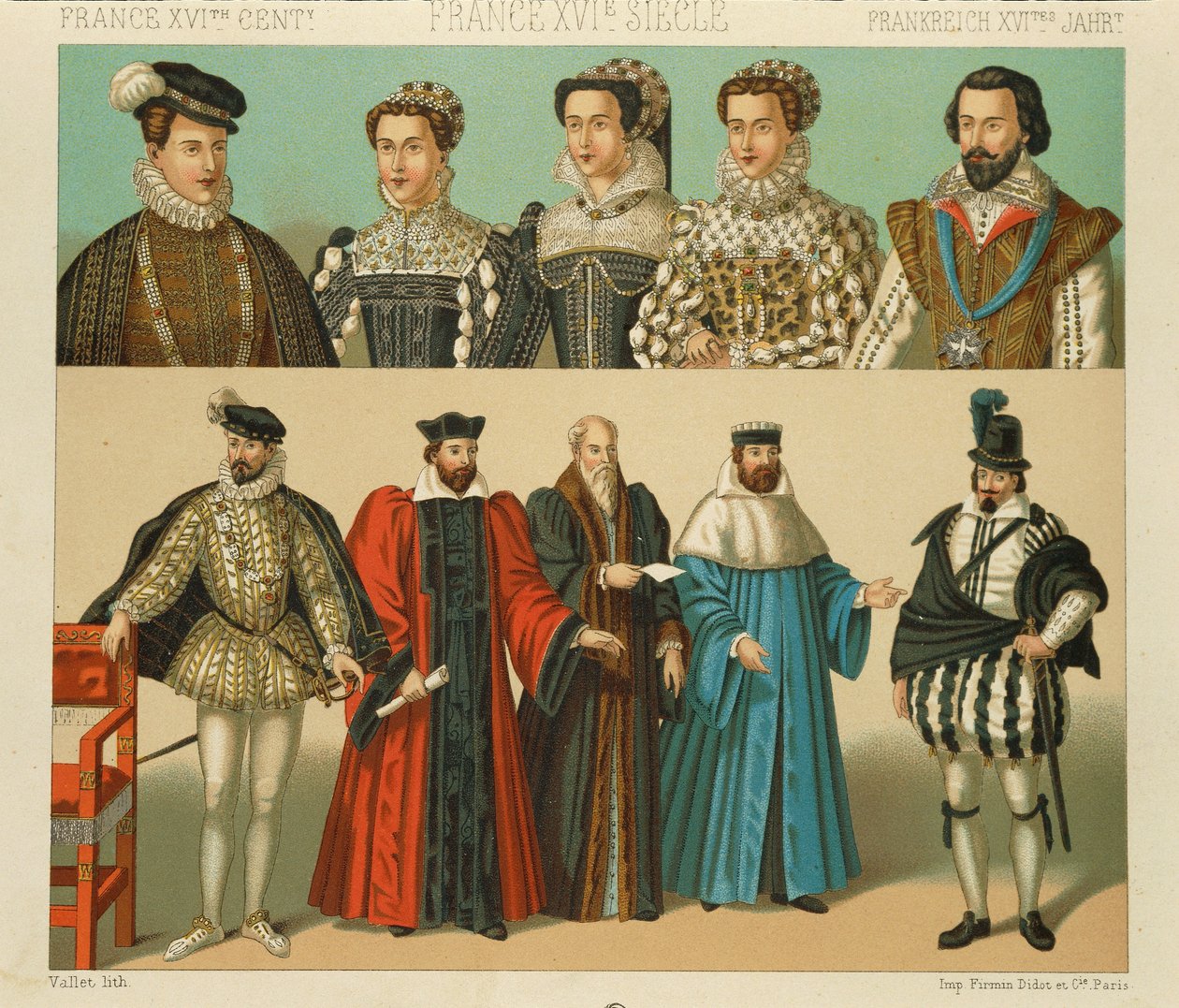 Die vollständige Kostümgeschichte von Auguste Racinet, Band IV von Albert Charles August Racinet