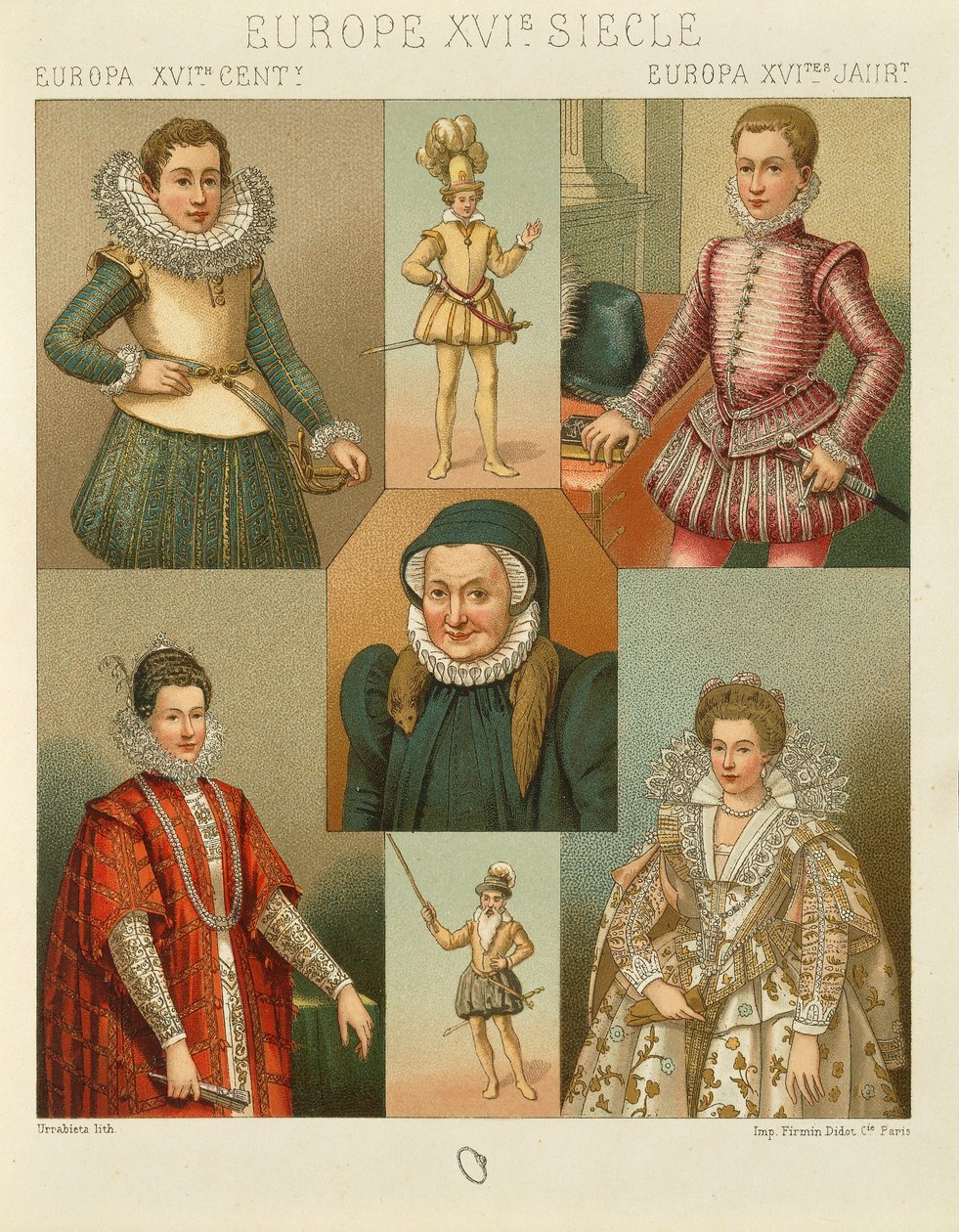 Die vollständige Kostümgeschichte von Auguste Racinet, Band IV von Albert Charles August Racinet