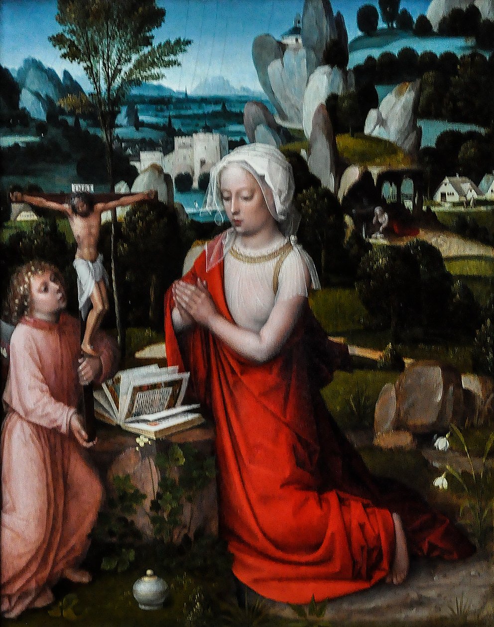 Die Magdalena in einer Landschaft von Albert Cornelis