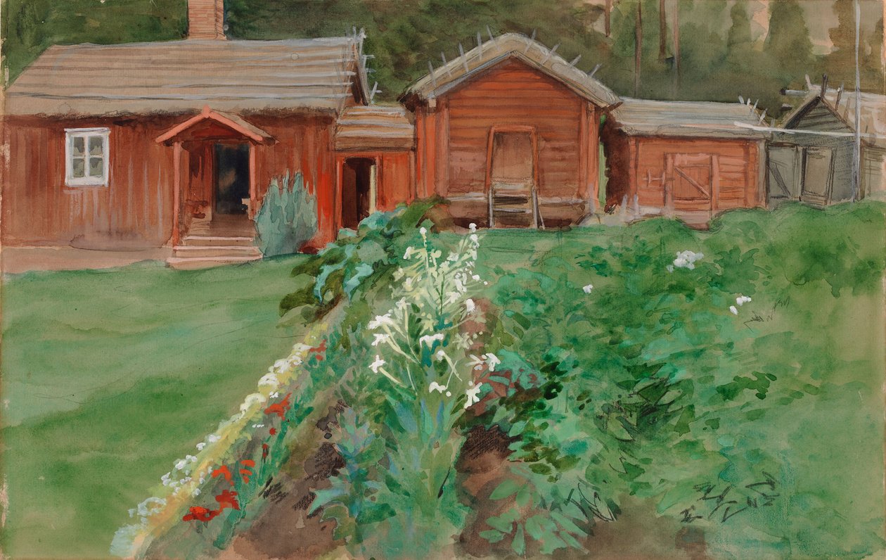 Karlssons Hütte von Albert Edelfelt