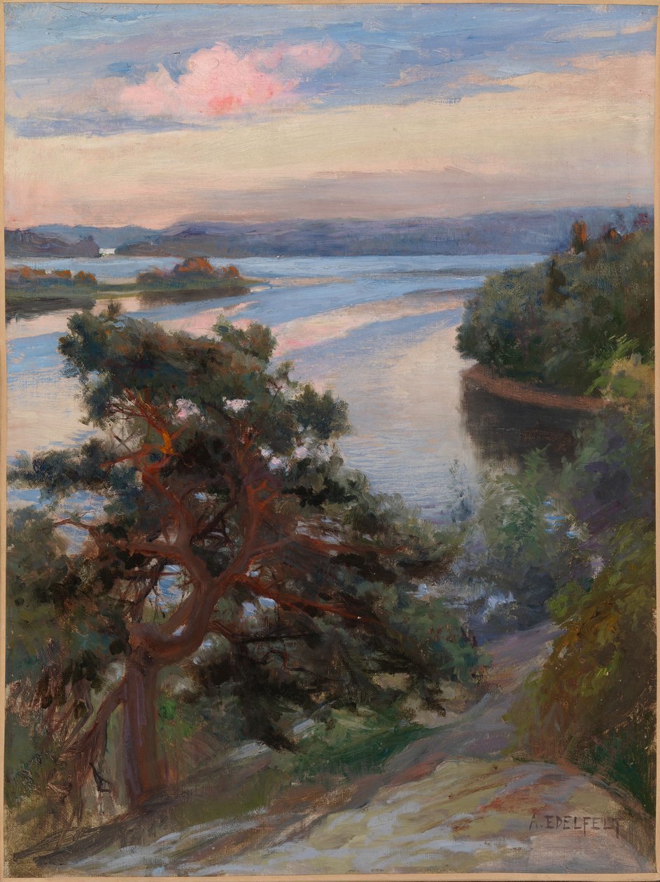 Landschaft von Haikko von Albert Edelfelt