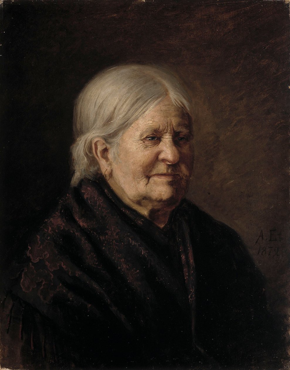 Porträt von Fredrika Snygg (Tajta) von Albert Edelfelt