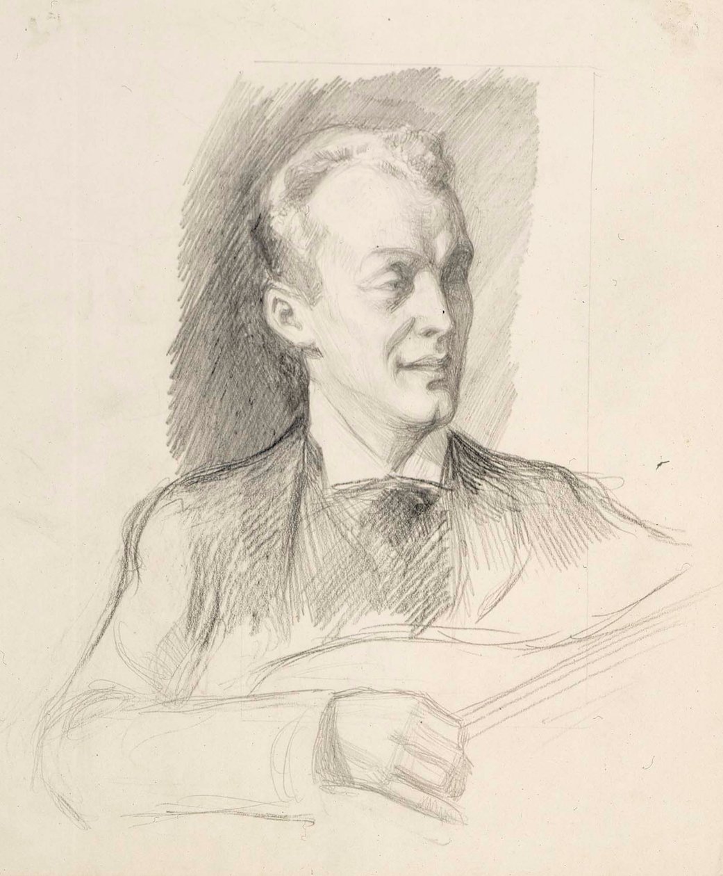 Der Künstler Bruno Aspelin von Albert Edelfelt