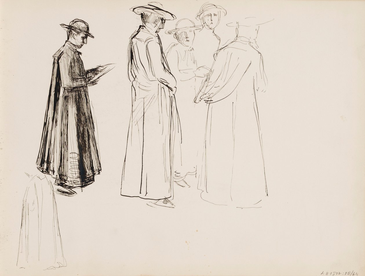 Klerus von Albert Edelfelt