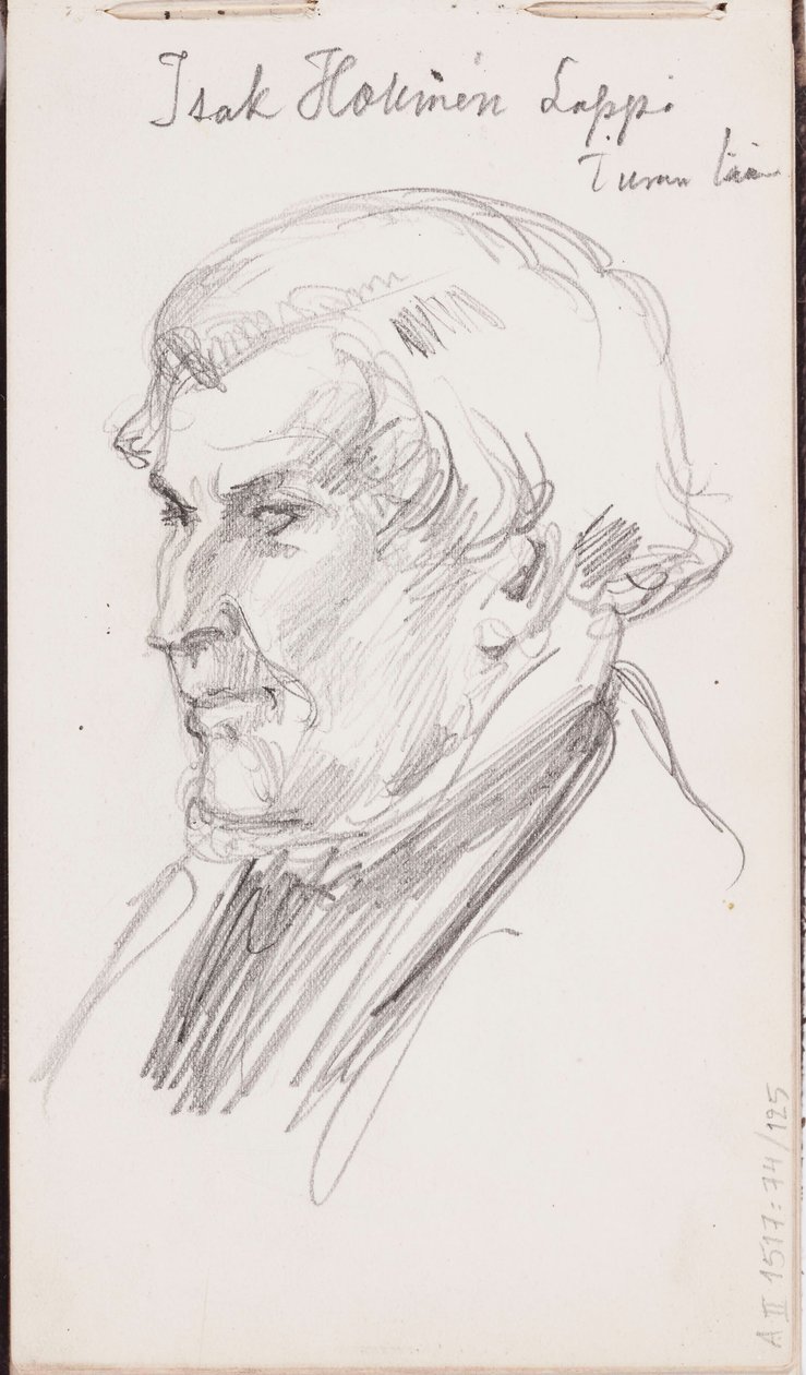 Ohne Titel von Albert Edelfelt