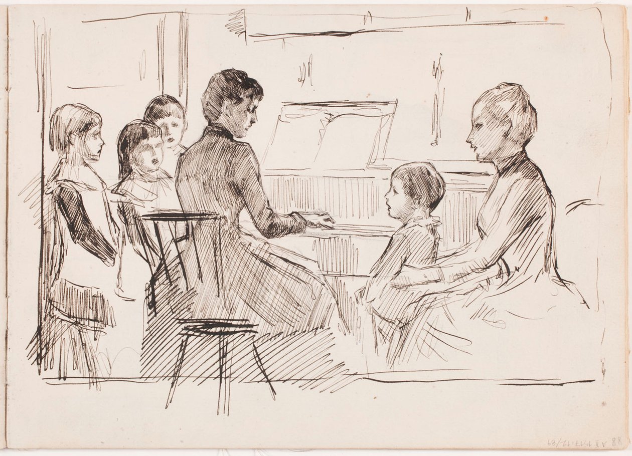 Ohne Titel von Albert Edelfelt
