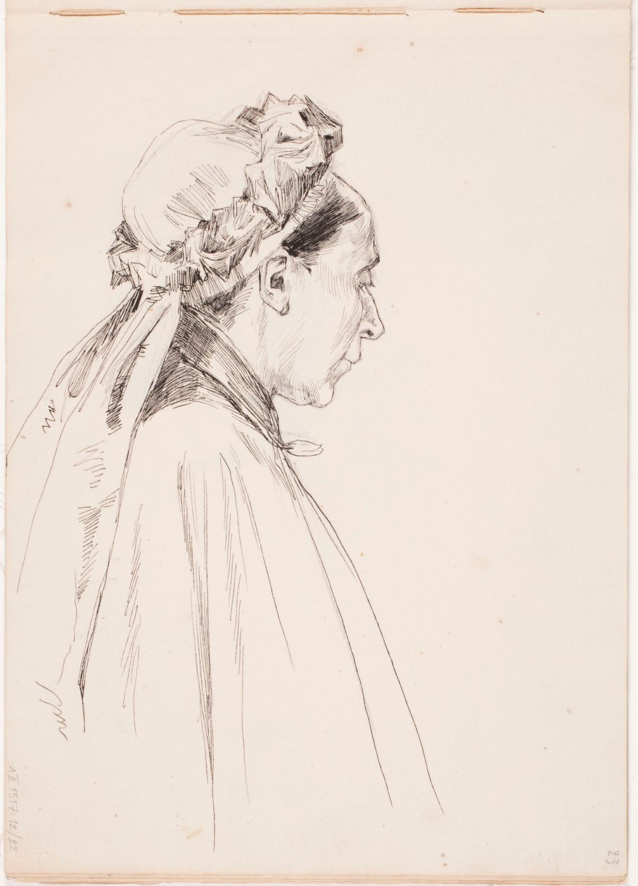 Ohne Titel von Albert Edelfelt