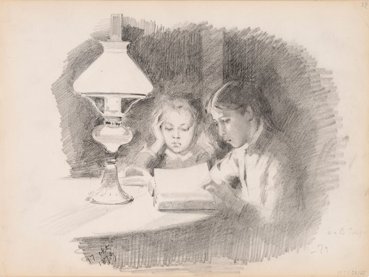Ohne Titel von Albert Edelfelt