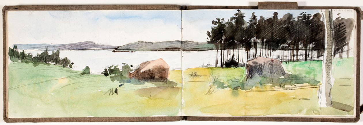 Ohne Titel von Albert Edelfelt