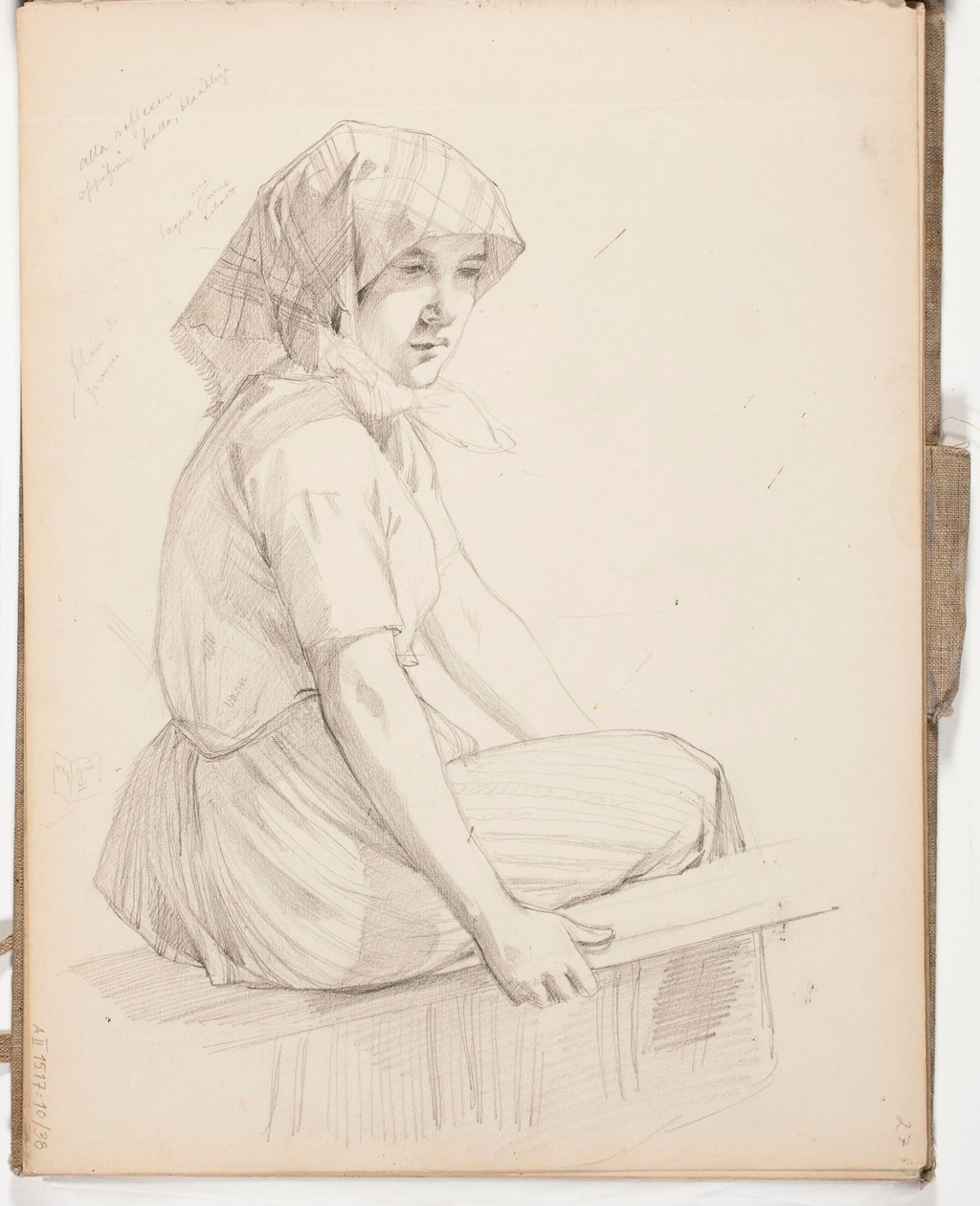 Ohne Titel von Albert Edelfelt