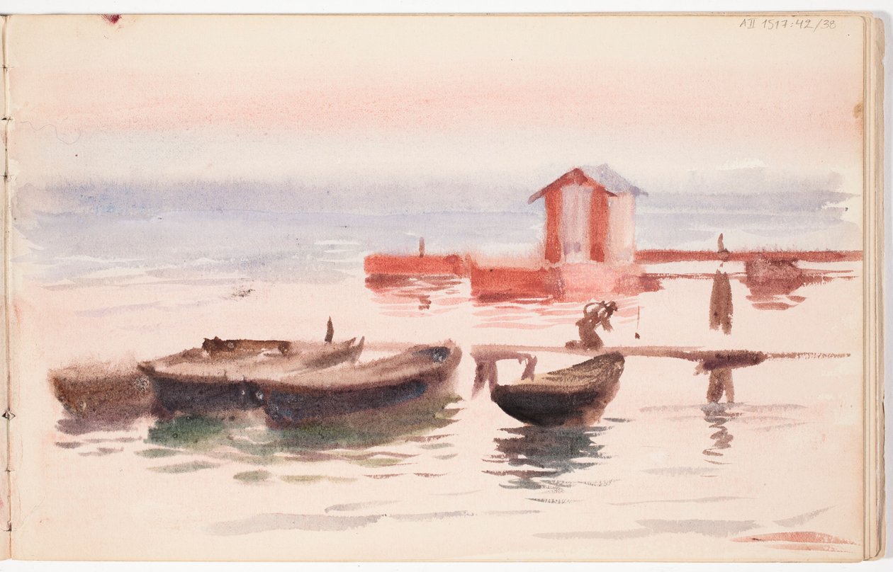 Ohne Titel von Albert Edelfelt