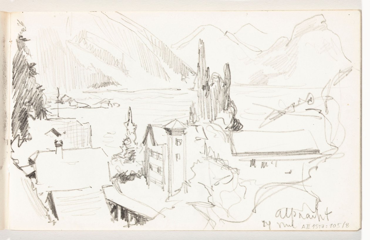Ohne Titel von Albert Edelfelt