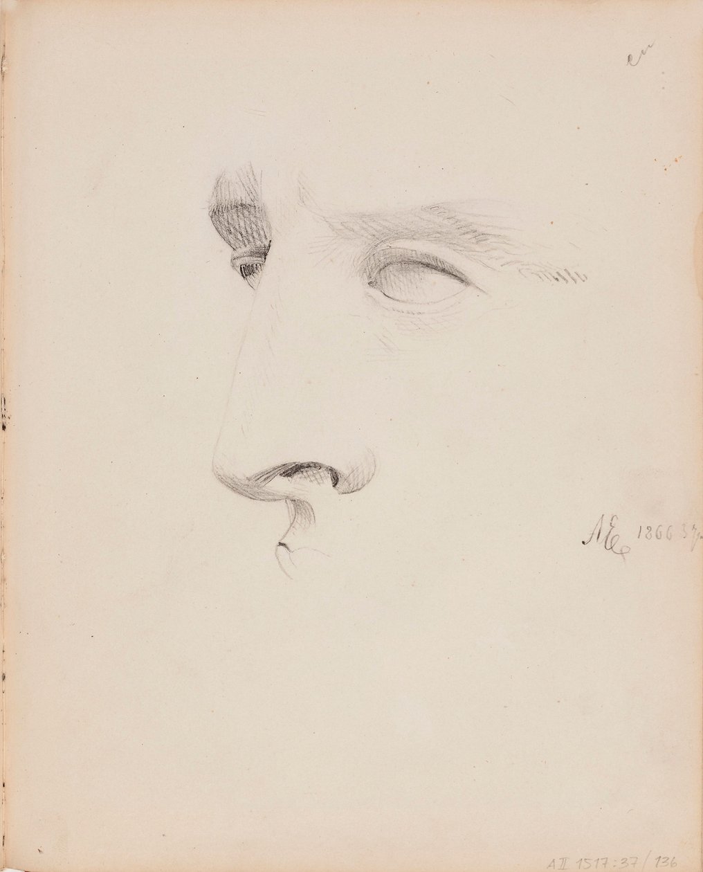 Ohne Titel von Albert Edelfelt