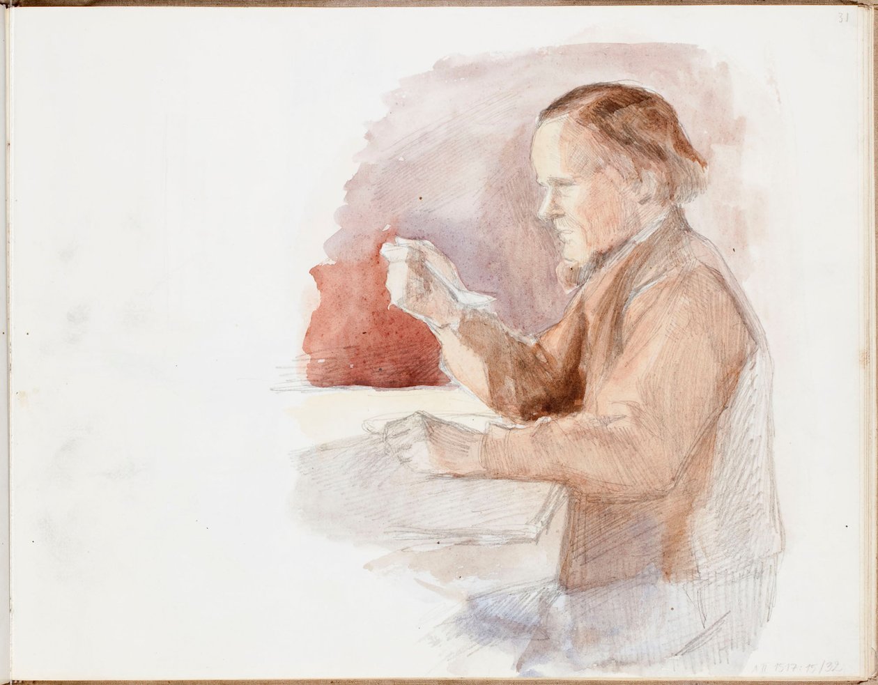 Ohne Titel von Albert Edelfelt