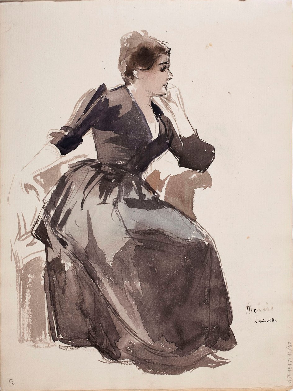 Ohne Titel von Albert Edelfelt