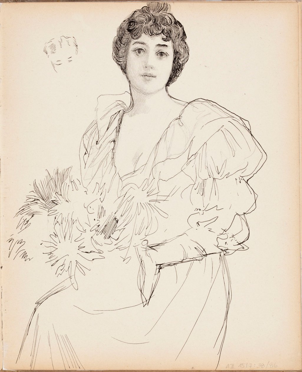 Ohne Titel von Albert Edelfelt
