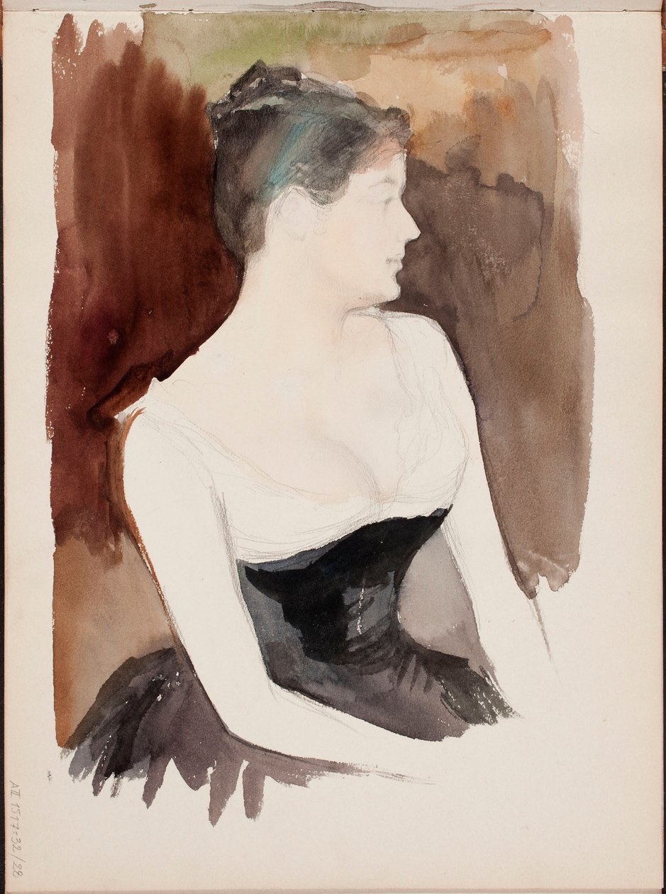Ohne Titel von Albert Edelfelt