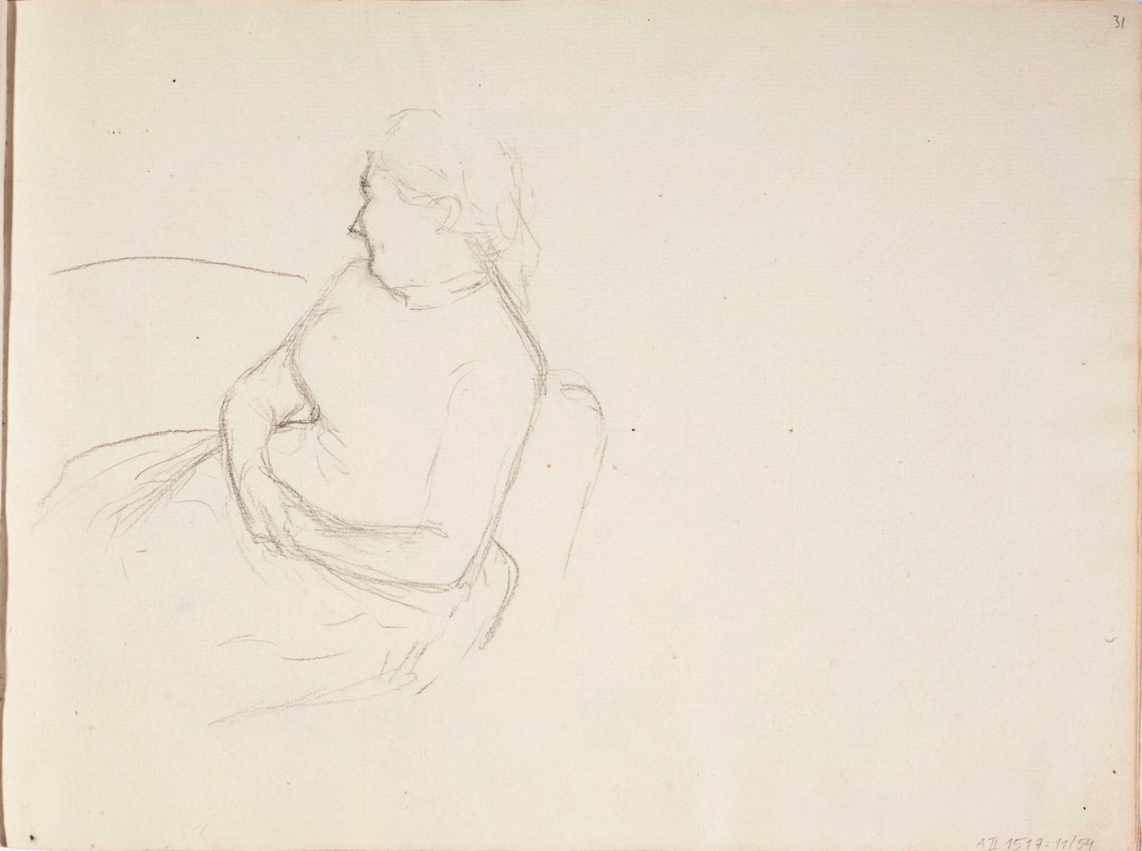 Ohne Titel von Albert Edelfelt