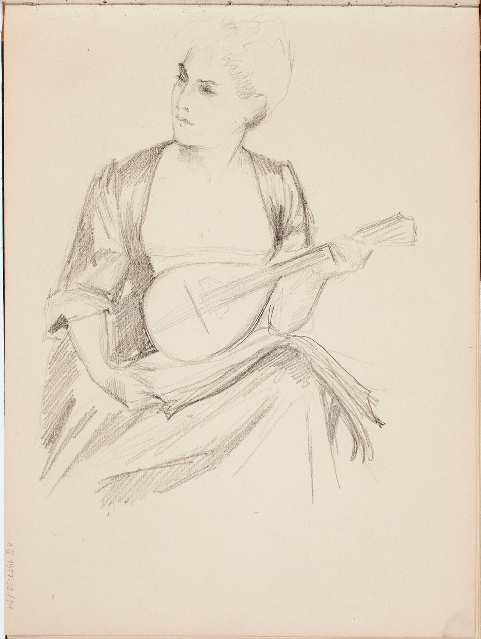 Ohne Titel von Albert Edelfelt