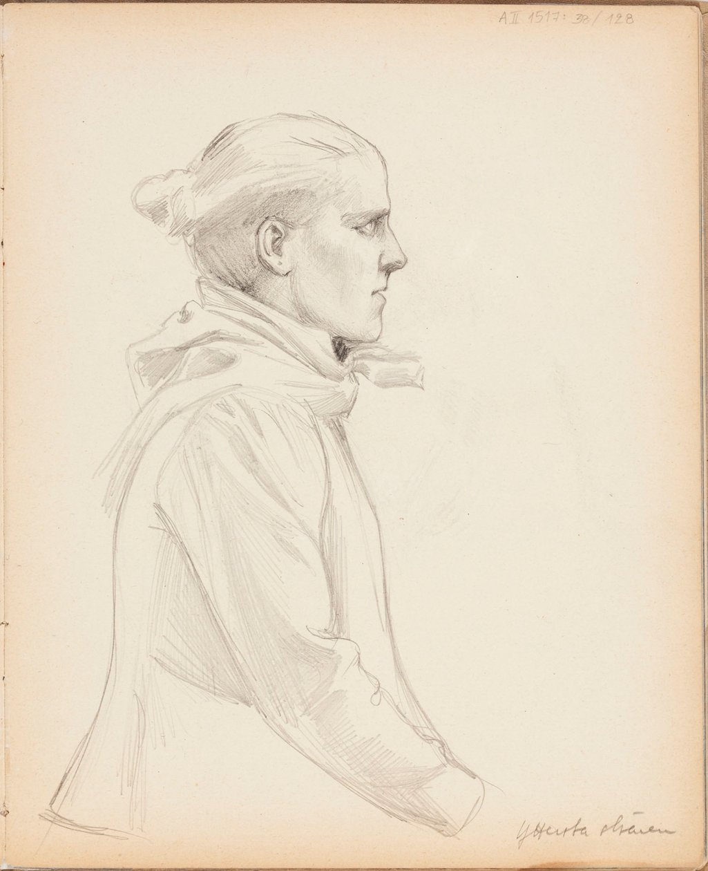 Ohne Titel von Albert Edelfelt