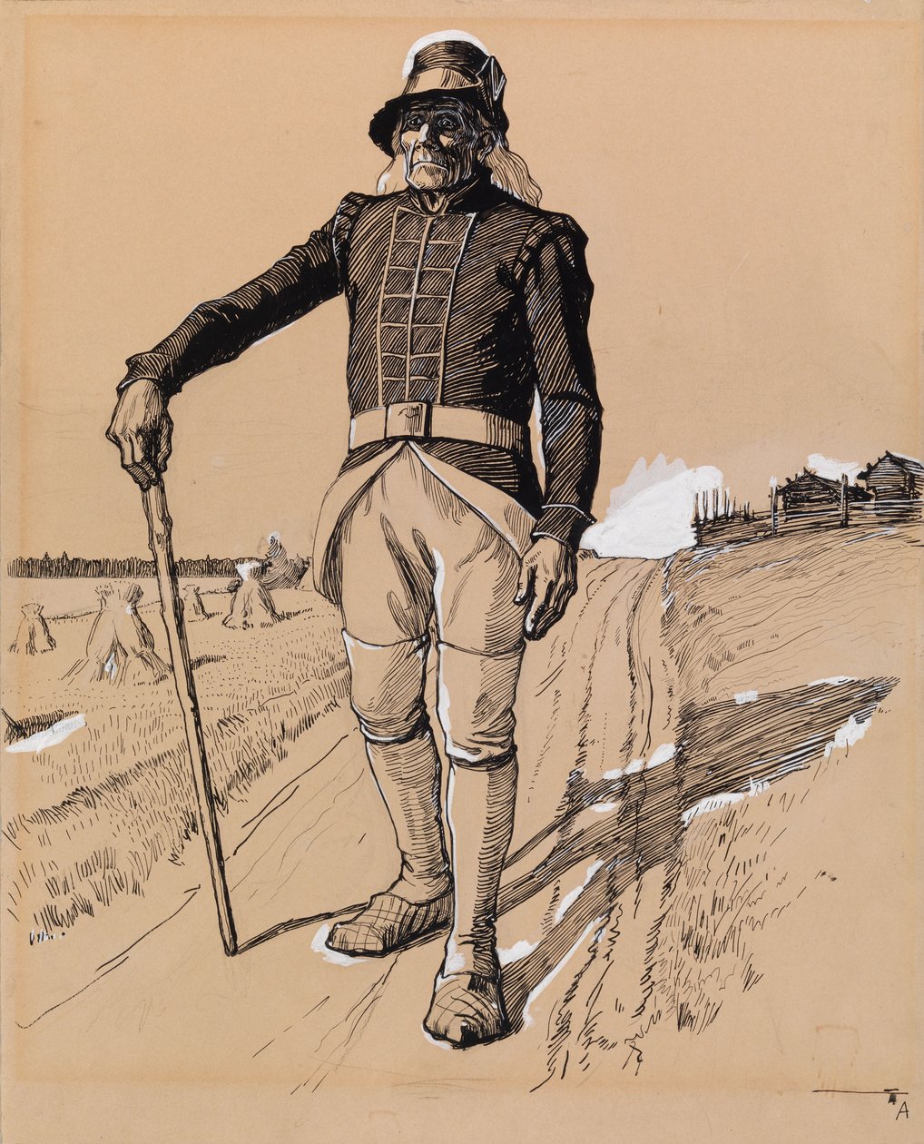 Ohne Titel von Albert Edelfelt
