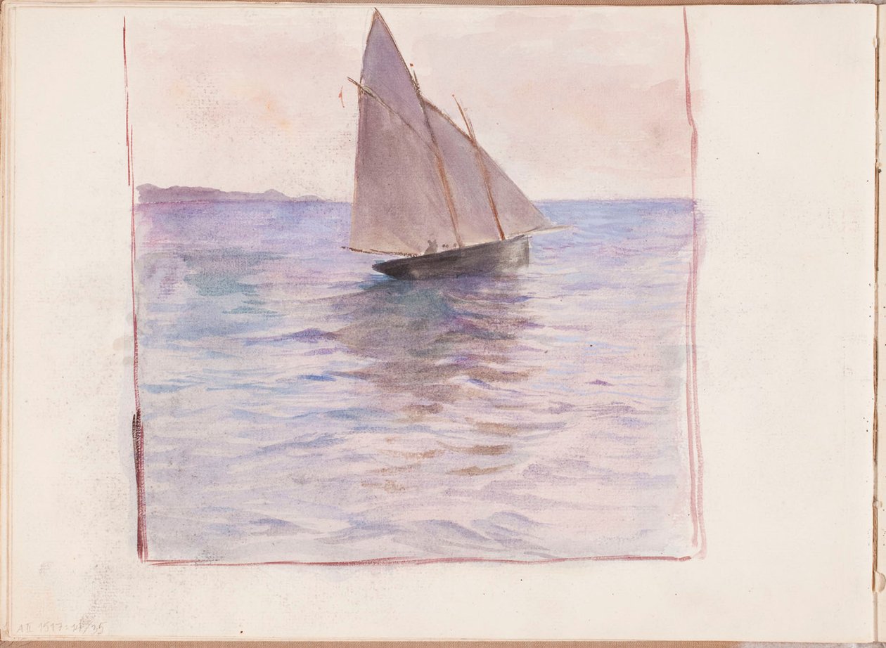 Ohne Titel von Albert Edelfelt