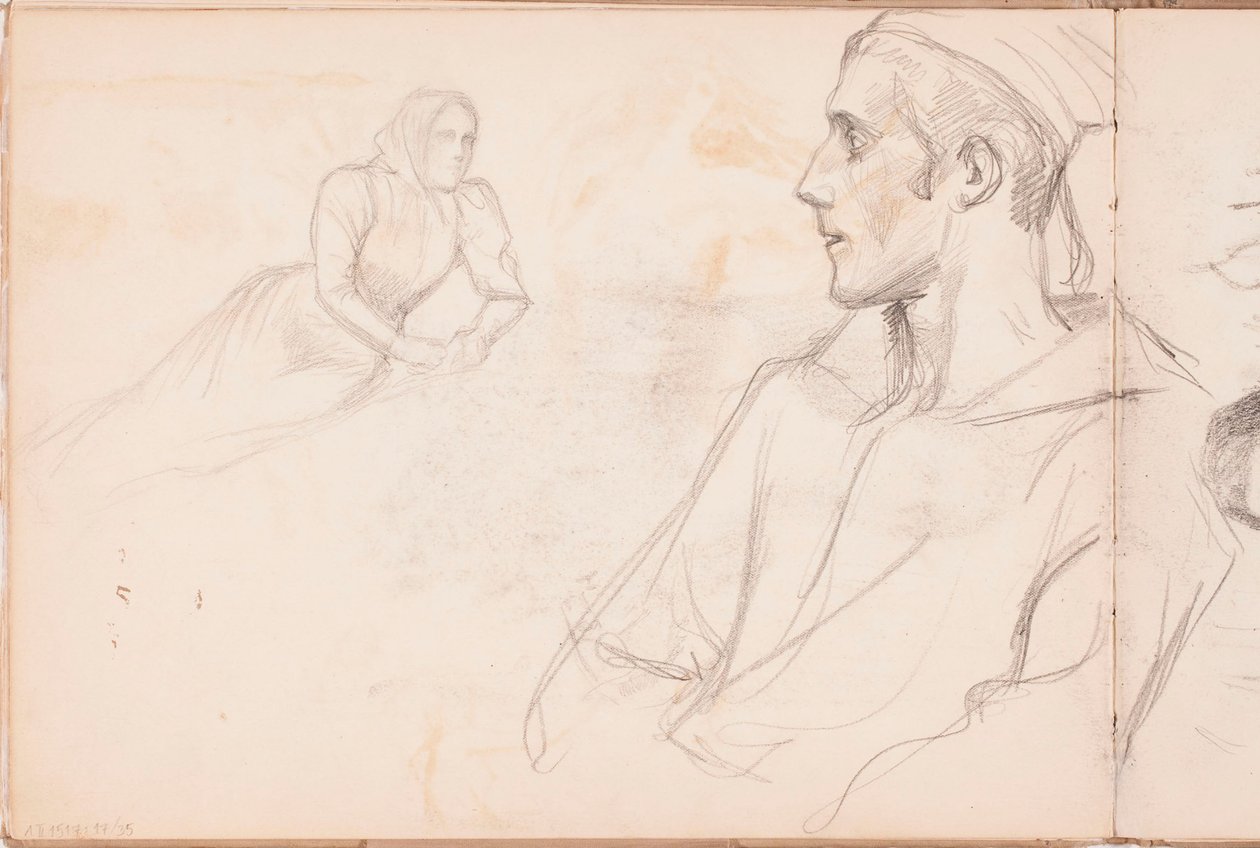 Ohne Titel von Albert Edelfelt