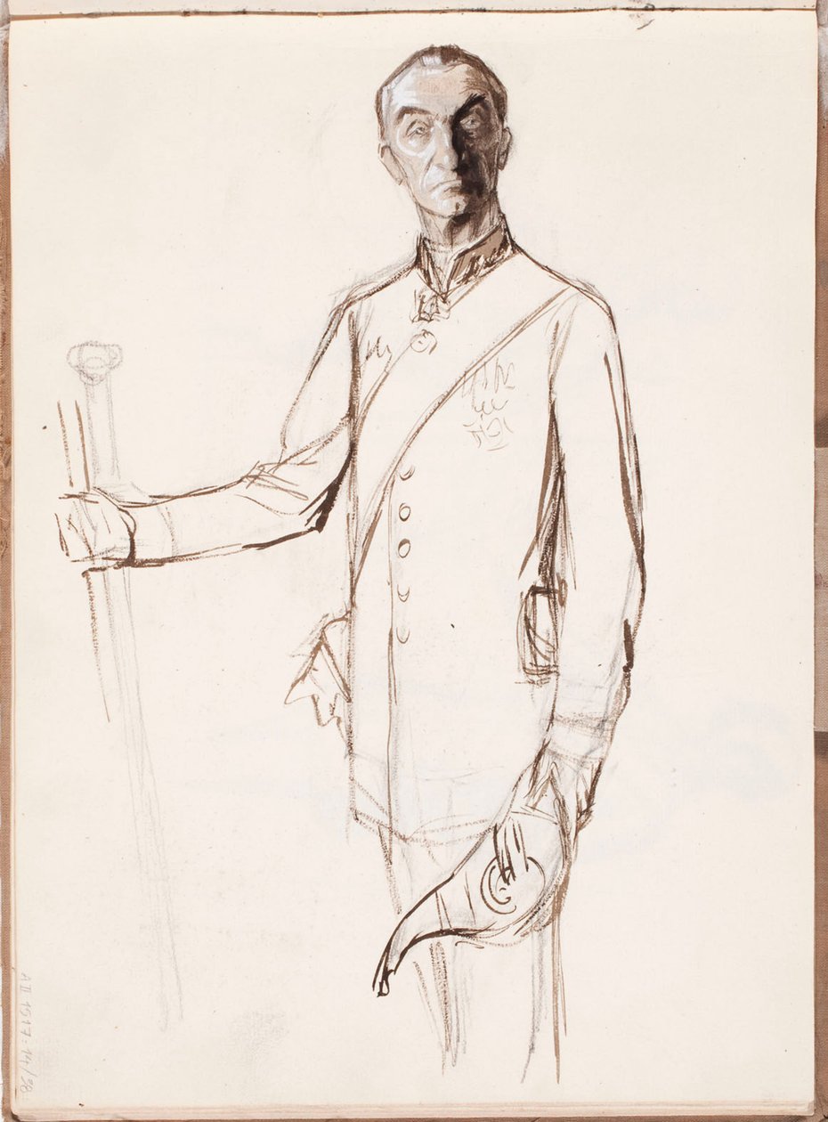 Ohne Titel von Albert Edelfelt