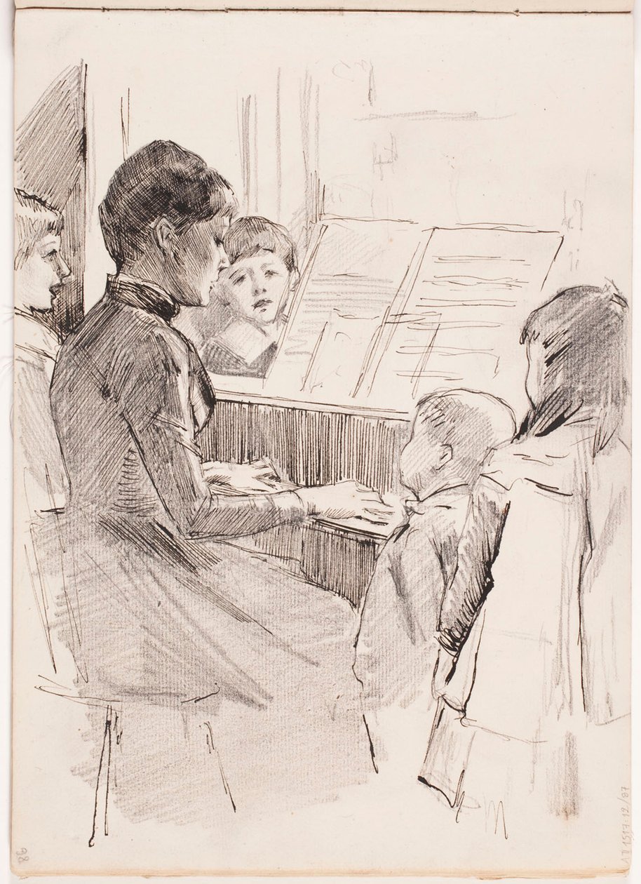 Ohne Titel von Albert Edelfelt