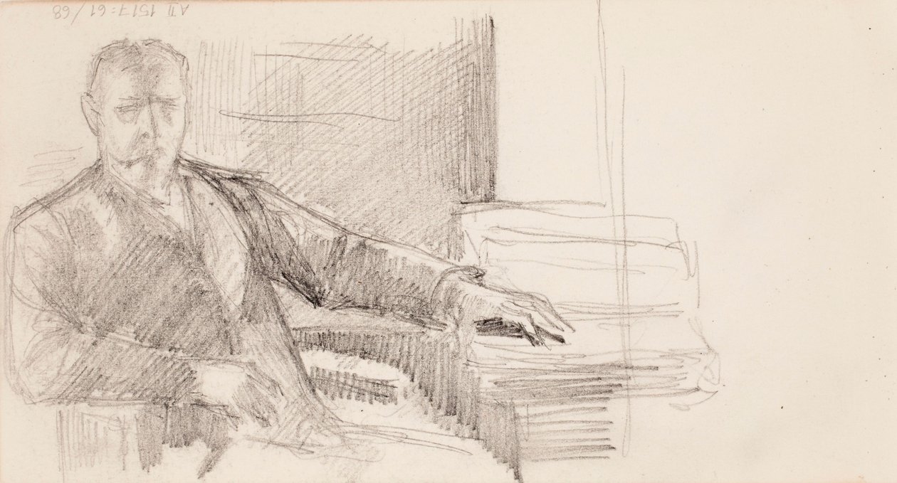 Ohne Titel von Albert Edelfelt