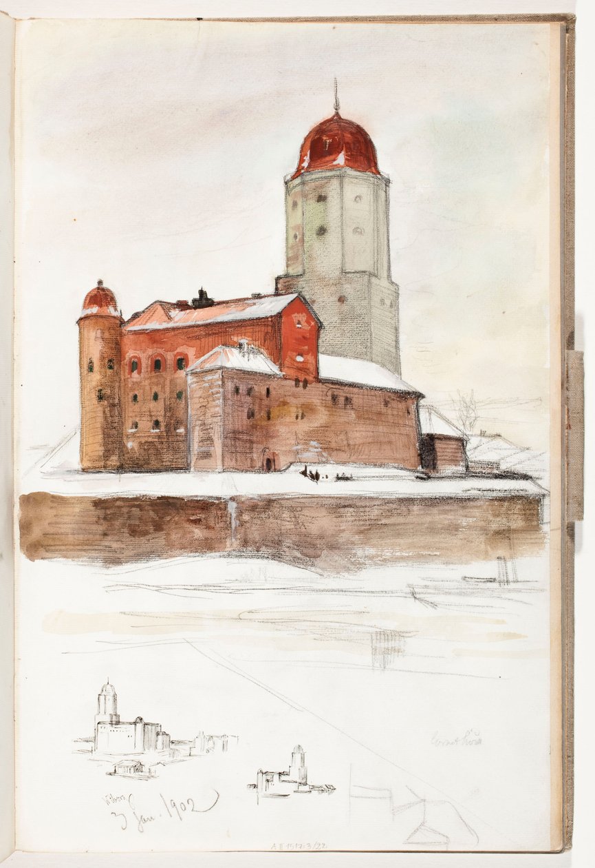 Ohne Titel von Albert Edelfelt