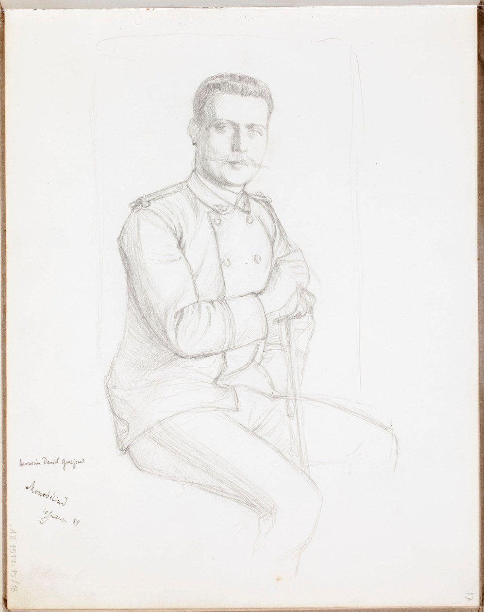 Ohne Titel von Albert Edelfelt