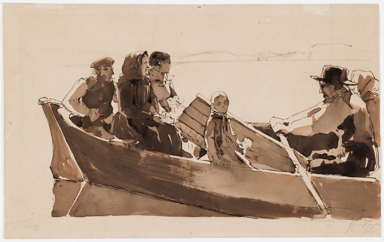 Ohne Titel von Albert Edelfelt