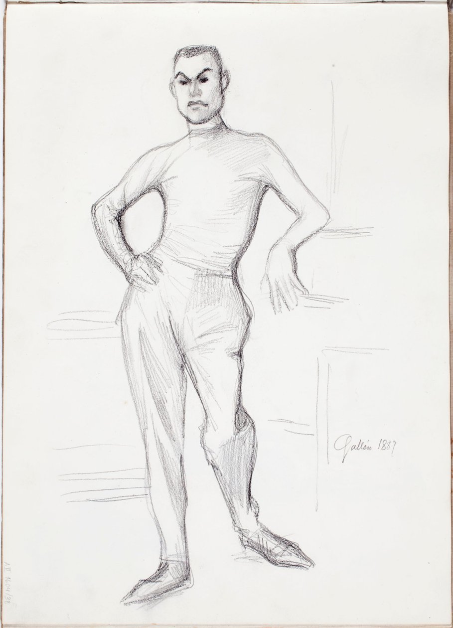 Ohne Titel von Albert Edelfelt