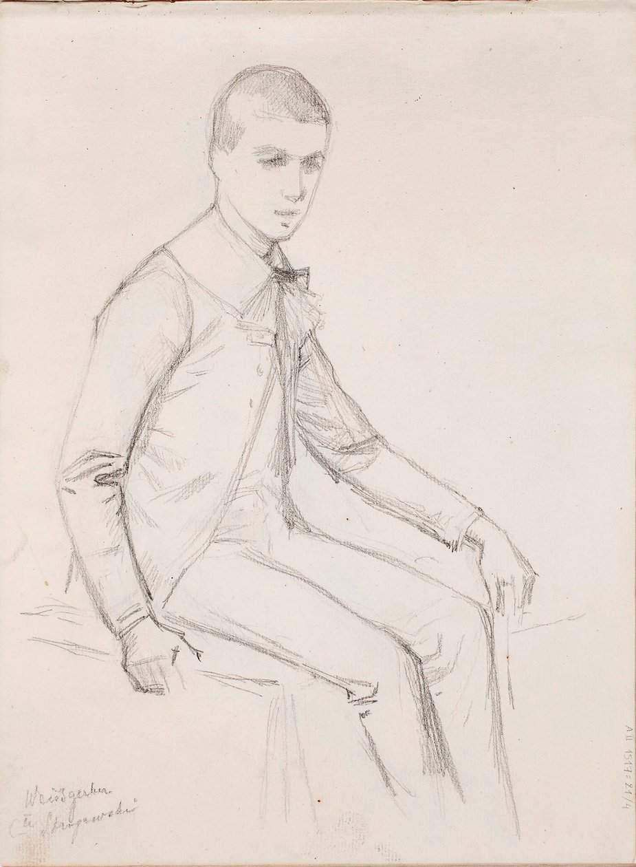 Ohne Titel von Albert Edelfelt
